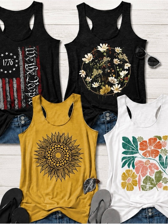 Tops - Four Cute Tank Tops!
